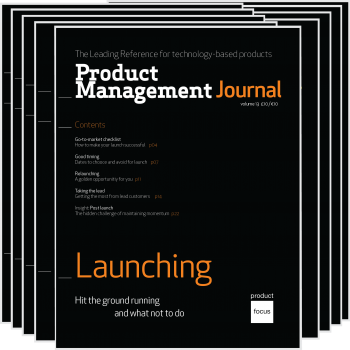 Product Management Journal Issue 1 - Launching