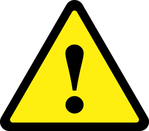 Warning triangle
