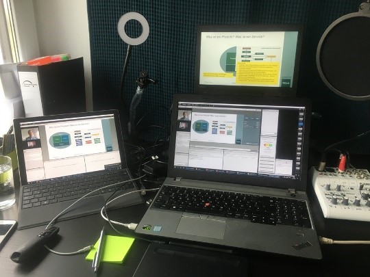Our online delivery set-up